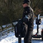 Segway fahren winter in bielefeld