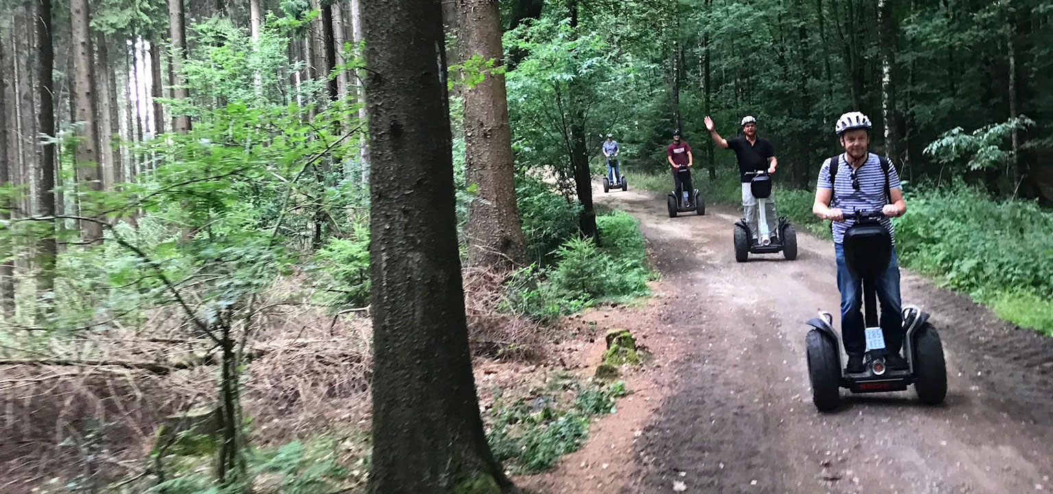 Segway fahren im Teutoburger Wald Bielefeld