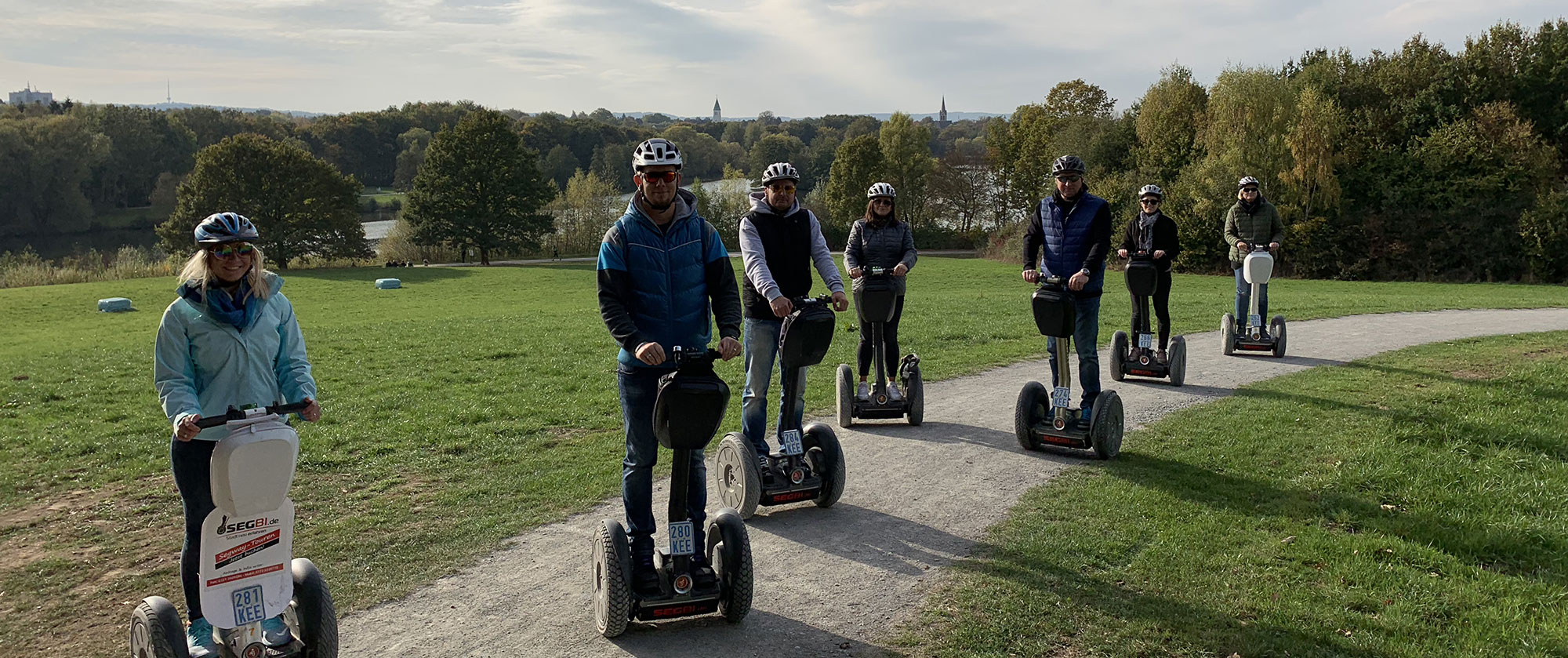 Segway fahren am Obersee Bielefeld